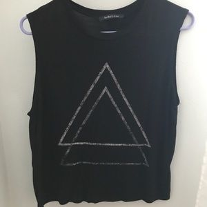 Tres Bien Tops - Black Sleeveless Top Tres Bien Tops - Black Sleeveless Top